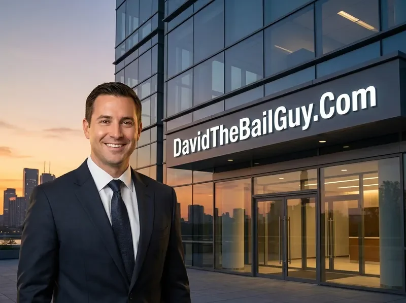 David the bail bondsman, a trusted legal services professional, ready to help clients navigate the bail process with clarity and compassion.